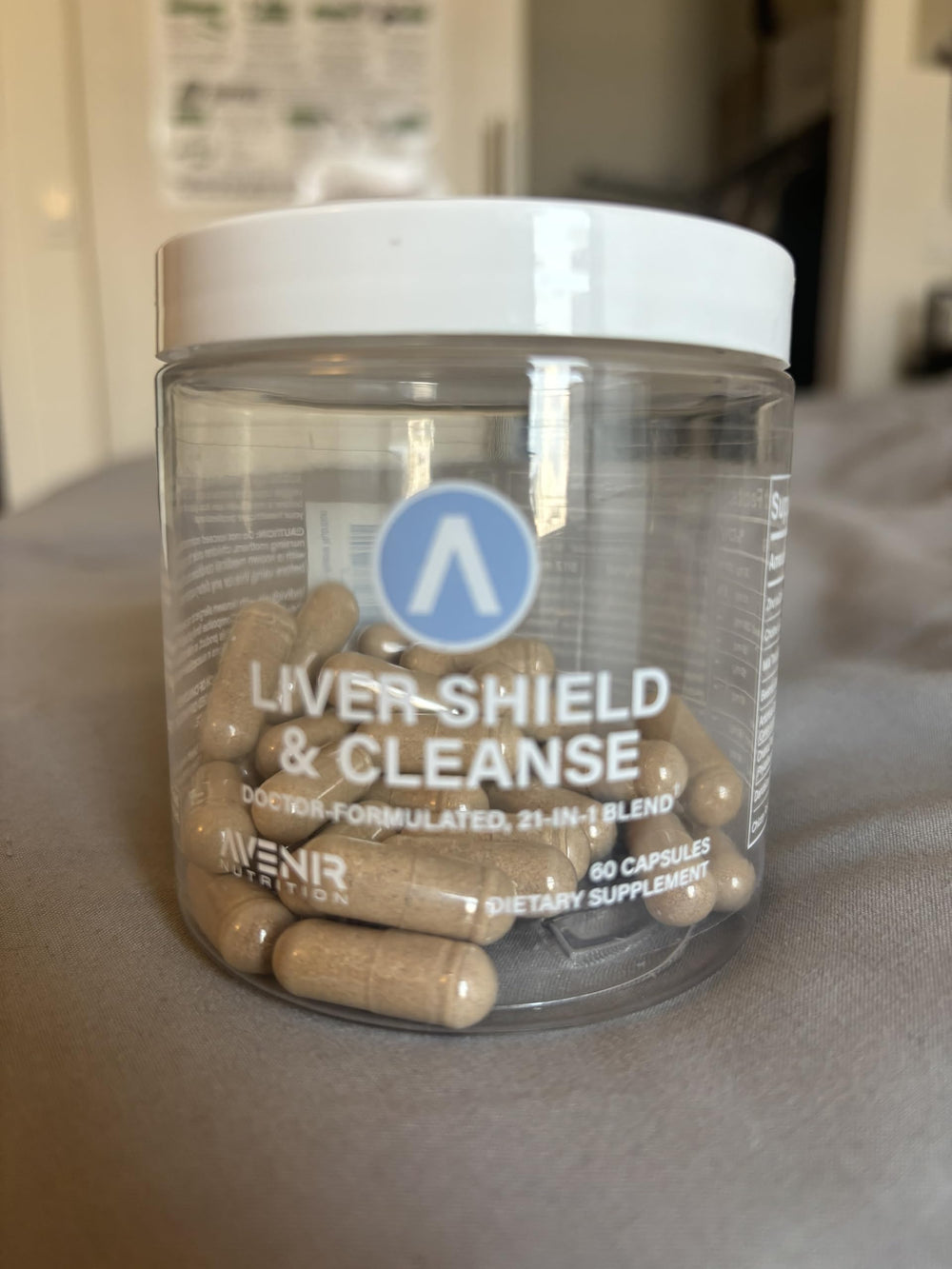 Avenir Nutrition Liver Shield & Cleanse bottle with Made in USA assurance