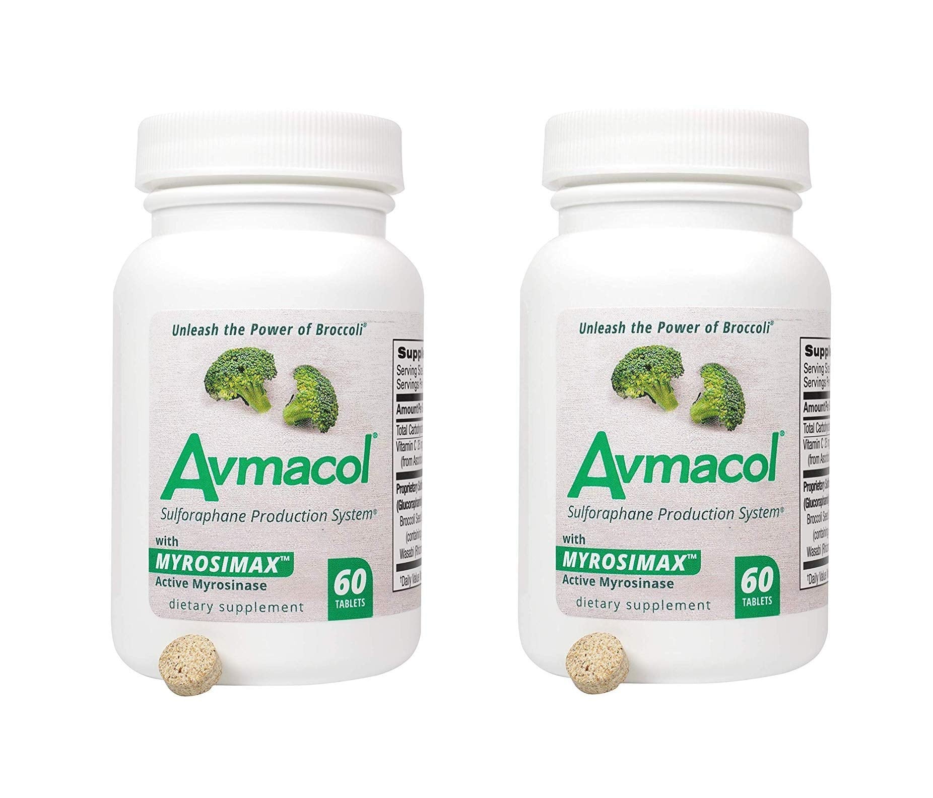 AVMACOL bottle front view for daily detox support and easy routine.