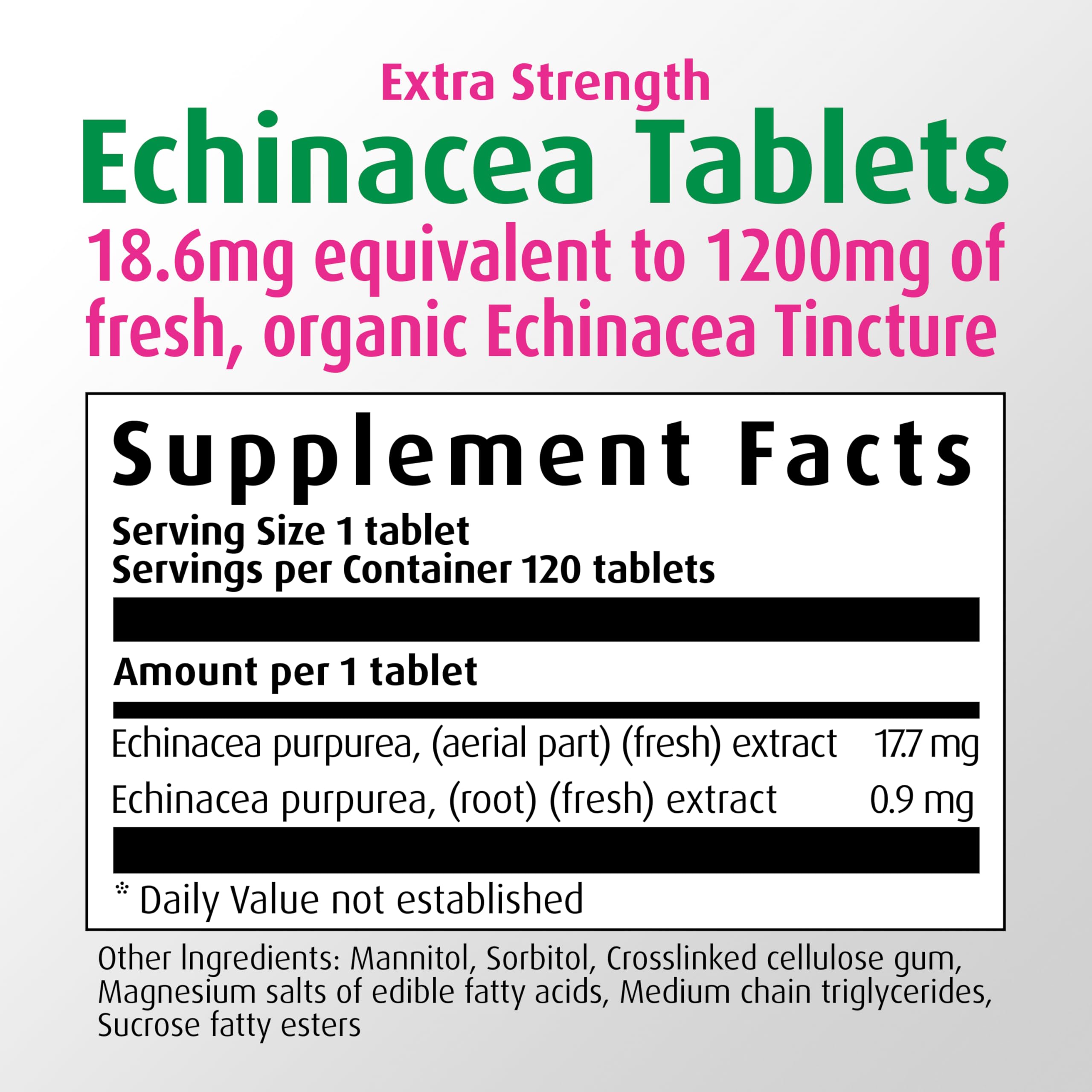 A.Vogel Echinaforce strong formula close-up emphasizing 3x strength.