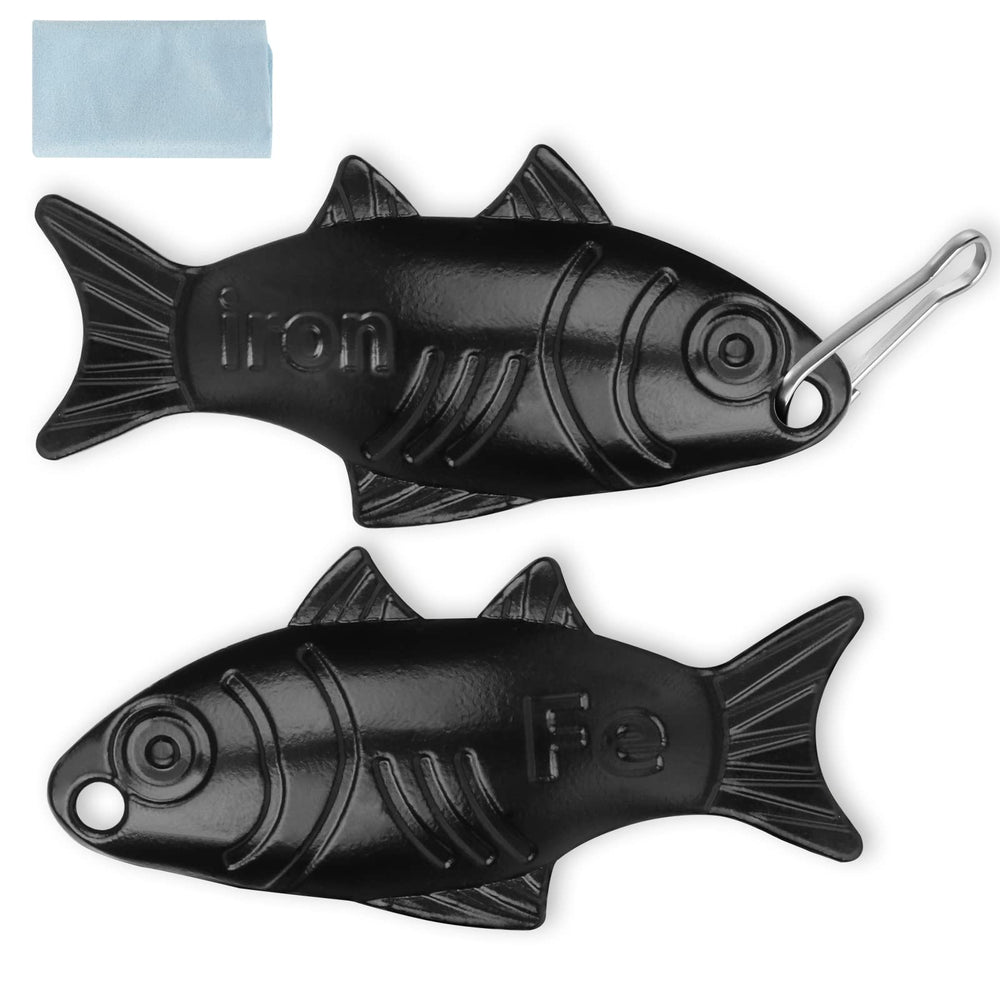 Awaiymi Iron Fish with anti-rust coating ready for safe cooking