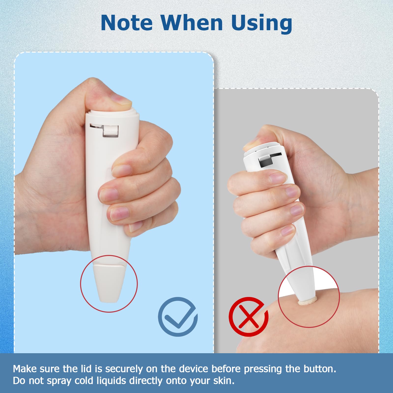 AWEKUU Skin Tag Remover step 2 shows continuing treatment options