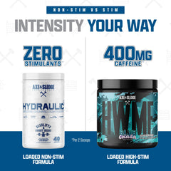 Athlete in gym with Axe & Sledge Hydraulic for versatile use.