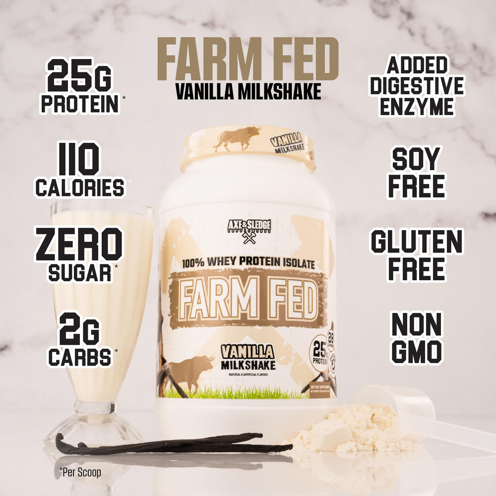 Digeseb enzymes bottle supports protein digestion with Farm Fed.