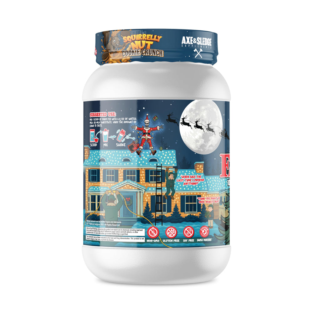 Axe & Sledge Farm Fed scoop for fast absorption and quick mix.