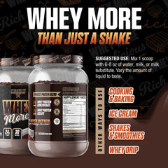 Axe & Sledge WHEY More mixed into overnight oats for a thick breakfast.