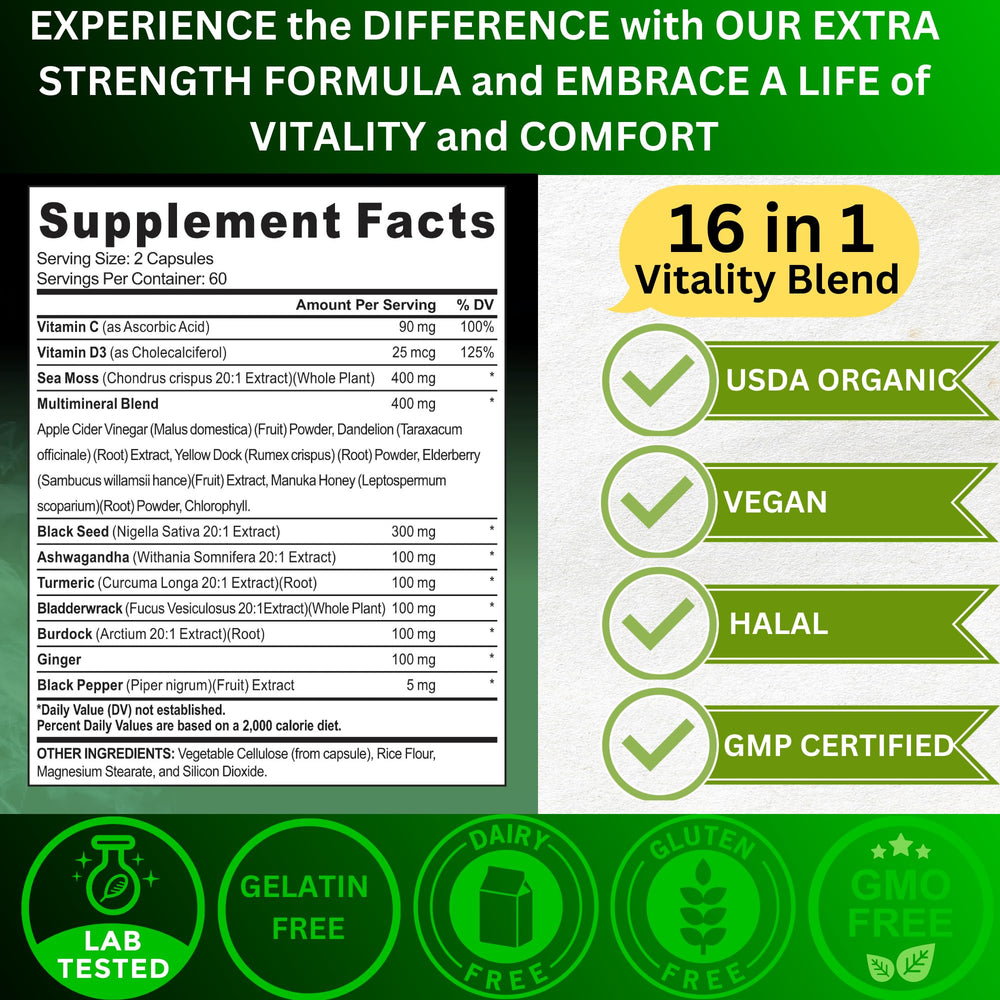 AyBet bottle with herbal blend suggests simple, all-in-one wellness support.