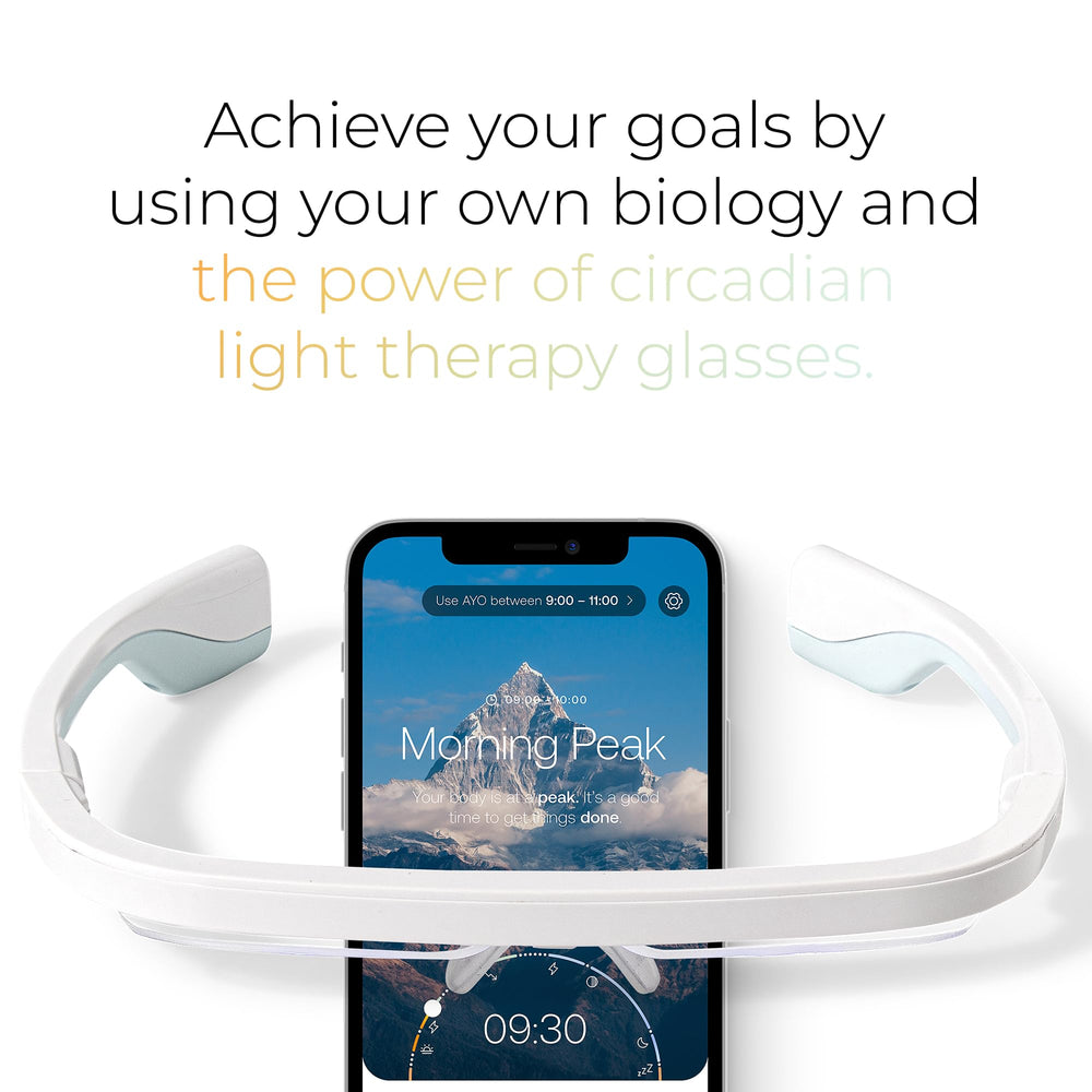 AYO adjustable nosepiece provides a secure fit for glasses wearers.
