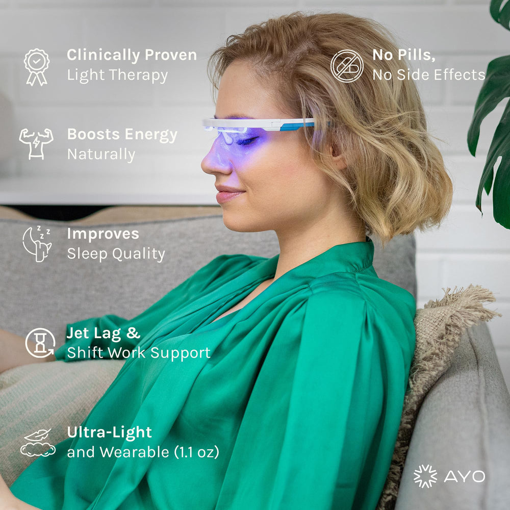 AYO bedside routine fosters calm evenings and restful sleep patterns.