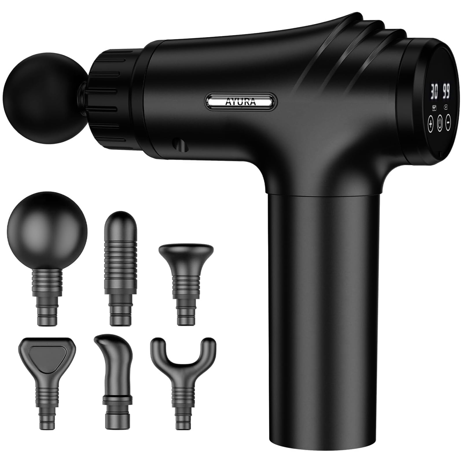 AYURA Massage Gun Deep Tissue for post-workout recovery and muscle relief.