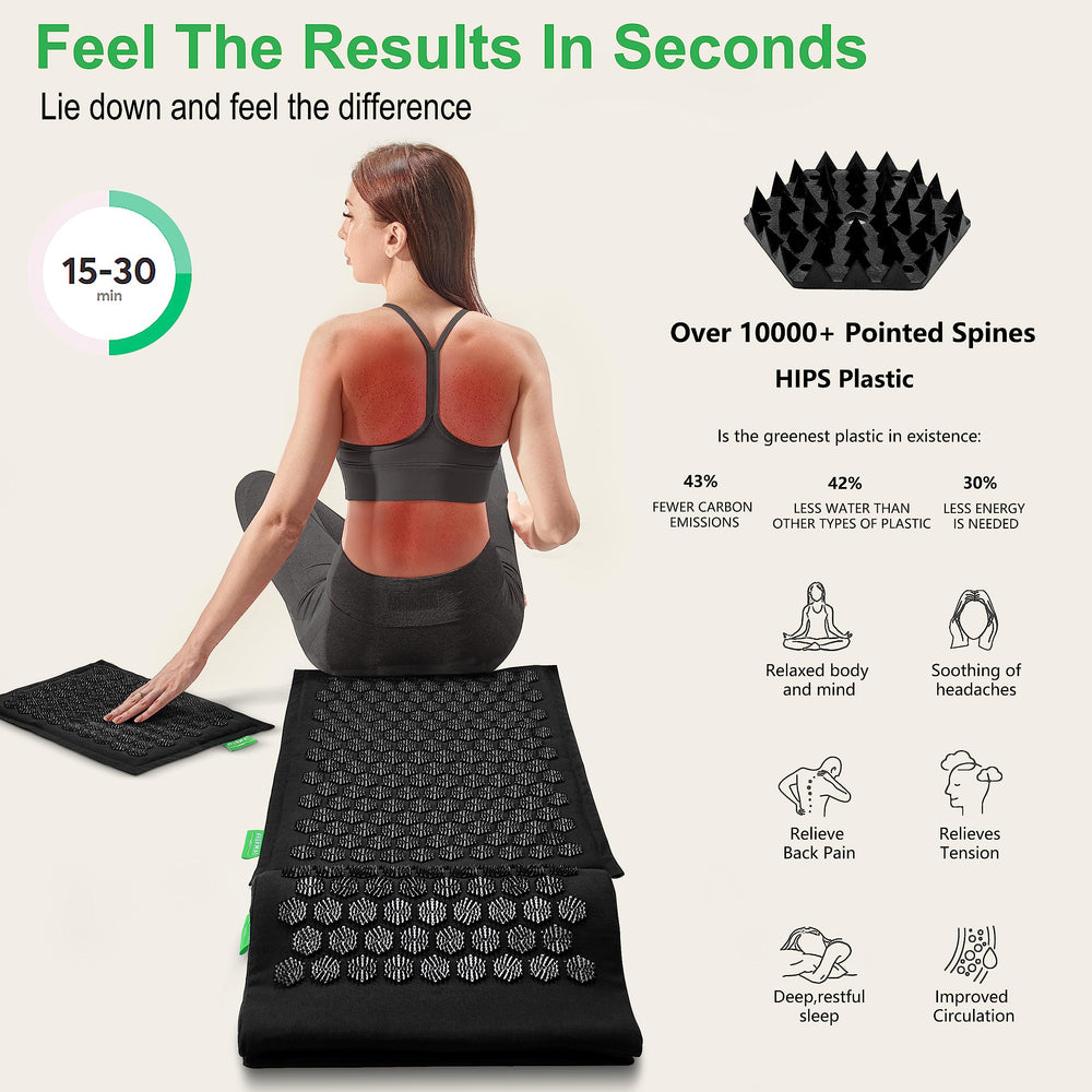 AyurMat ergonomic pillow design aligning the neck for better rest