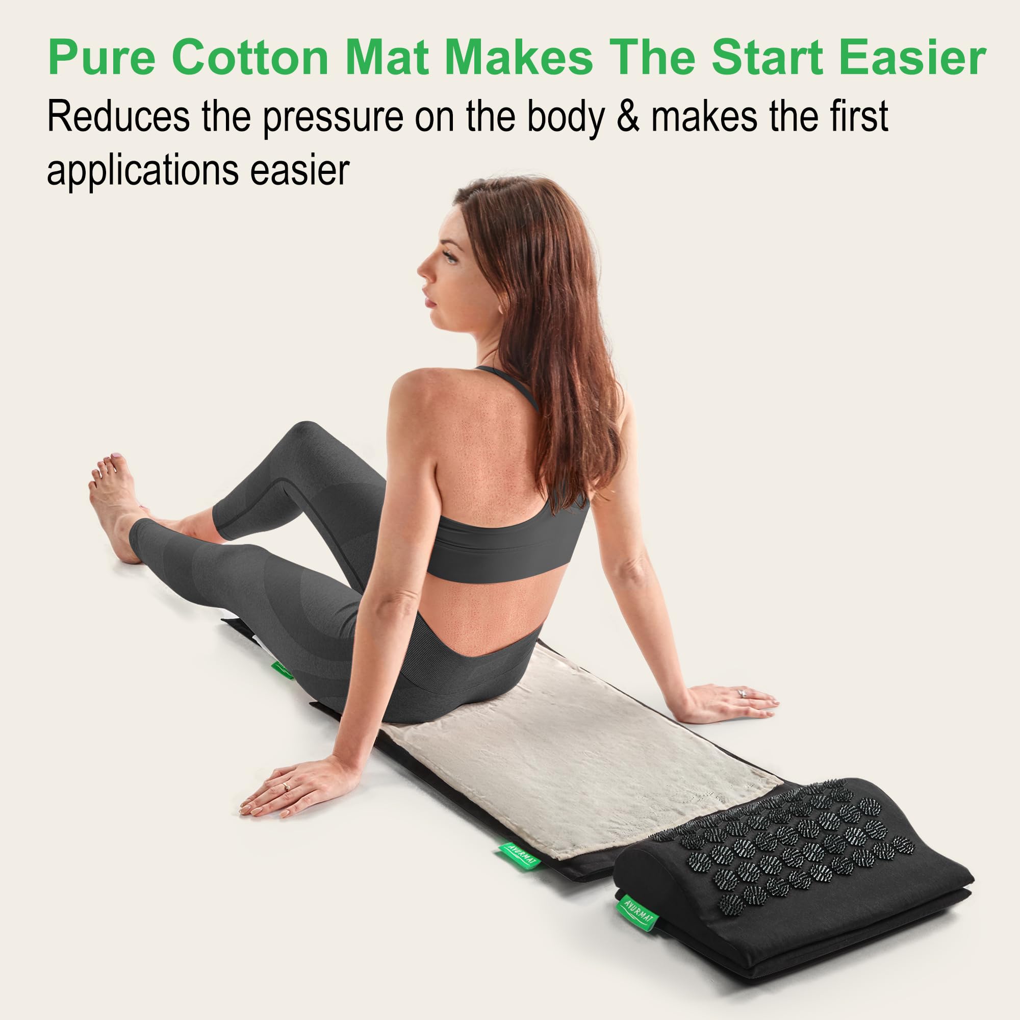 AyurMat lightweight carry bag simplifies storage and transport
