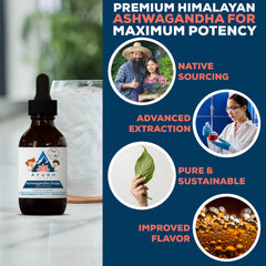 Ayush Herbs organic ashwagandha leaves highlight purity and potency