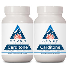 Ayush Herbs Carditone bottle front view for natural heart health support