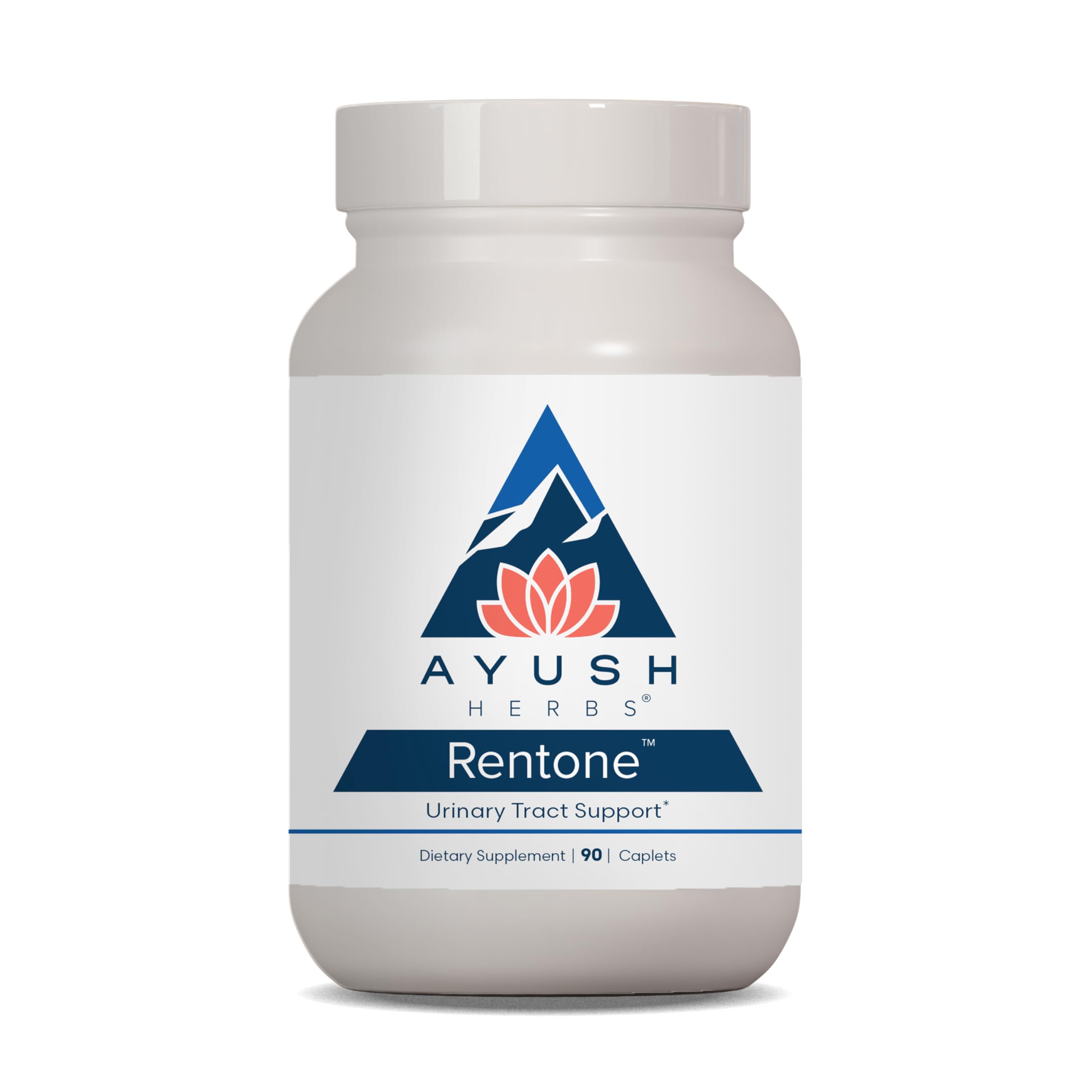 Ayush Herbs Rentone bottle shown for kidney support and daily urinary health.