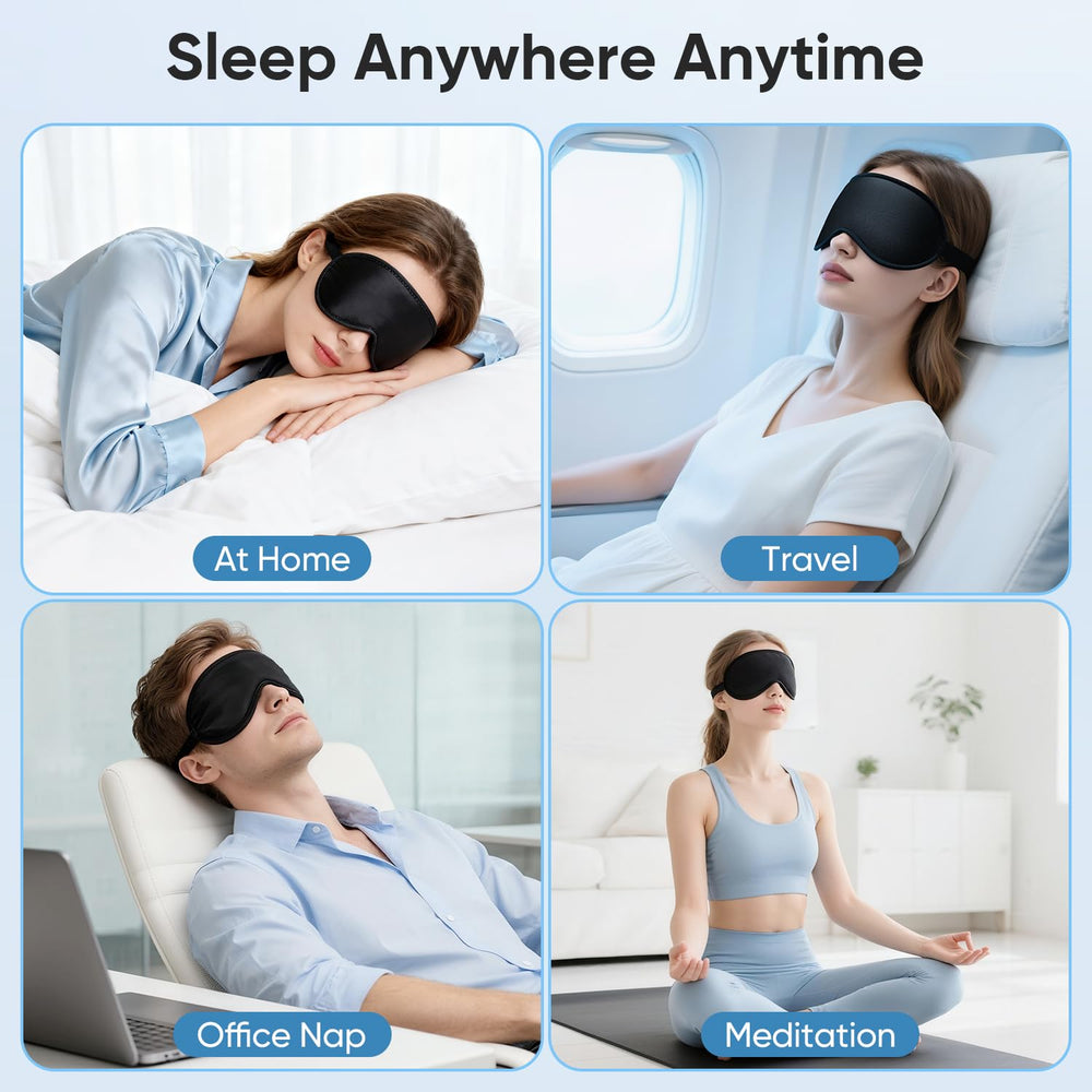 Azang travel-friendly eye mask suitable for trips, yoga, and camping