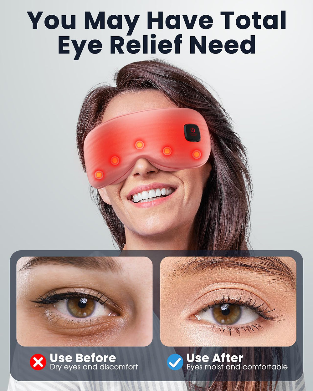 Azang heated eye mask travel-friendly cordless design on the go