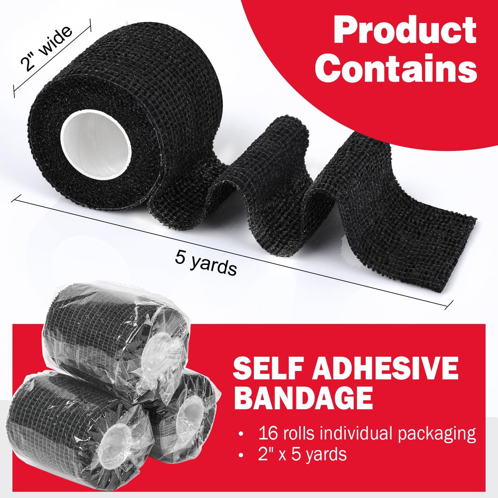 Close-up of AZEN breathable elastic bandage fabric for flexible comfort.