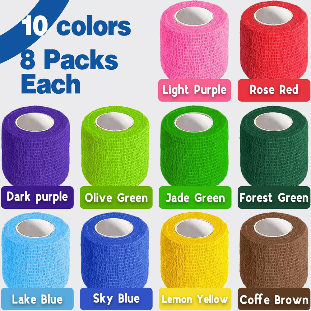 AZEN color-variety bandage wrap pack suitable for diverse needs.