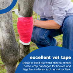 AZEN easy-tear no-residue bandage wrap ready for hand-length cuts and clean removal.