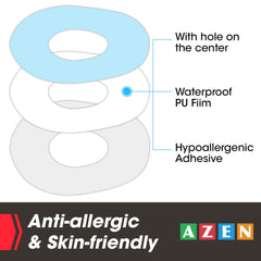 AZEN G7 transparent overpatch protects the sensor while remaining discreet.