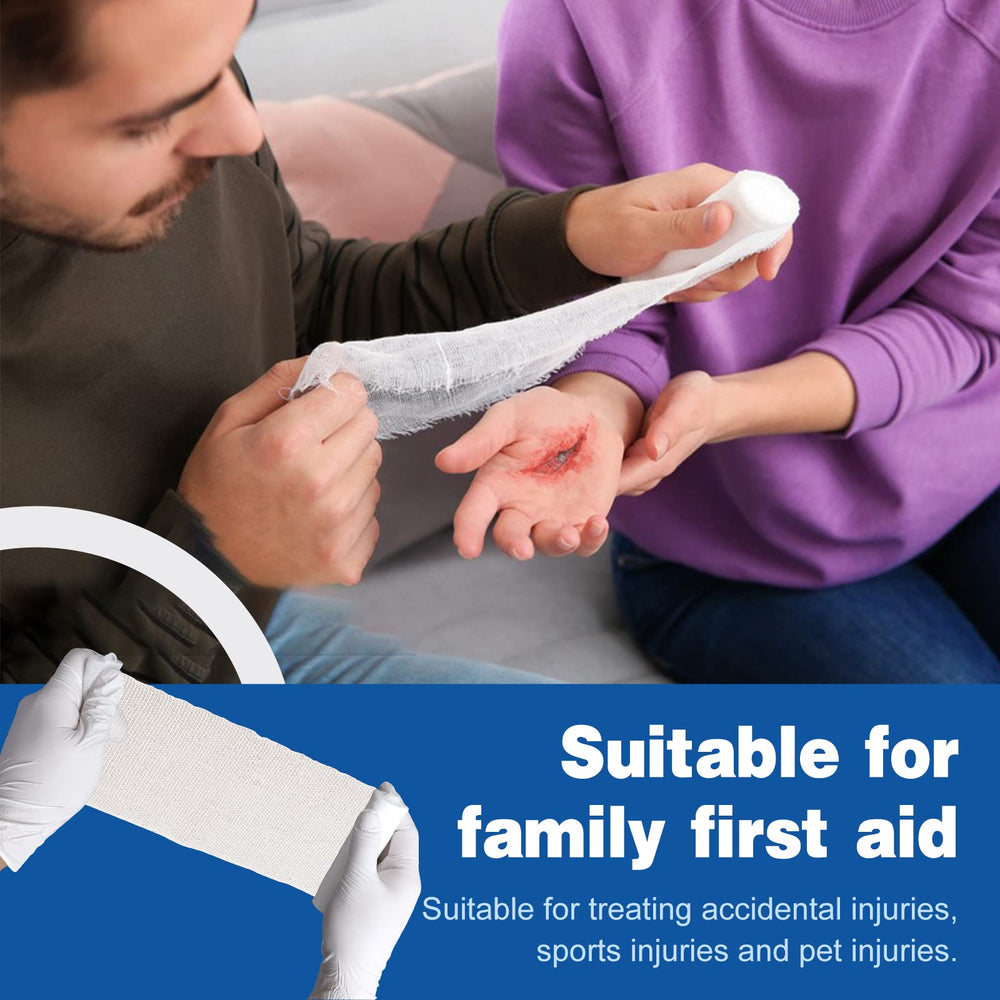 AZEN portable gauze rolls for home, car, or travel.