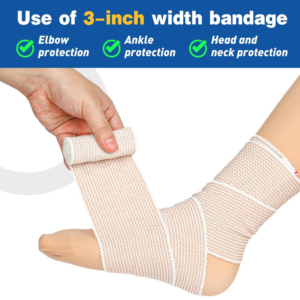 AZEN Premium 4 Pack Banda Elástica Textura Transpirable favorece la comodidad.