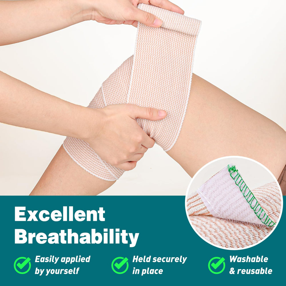AZEN Premium banda elástica para abdomen, contorno suave y fijación estable.