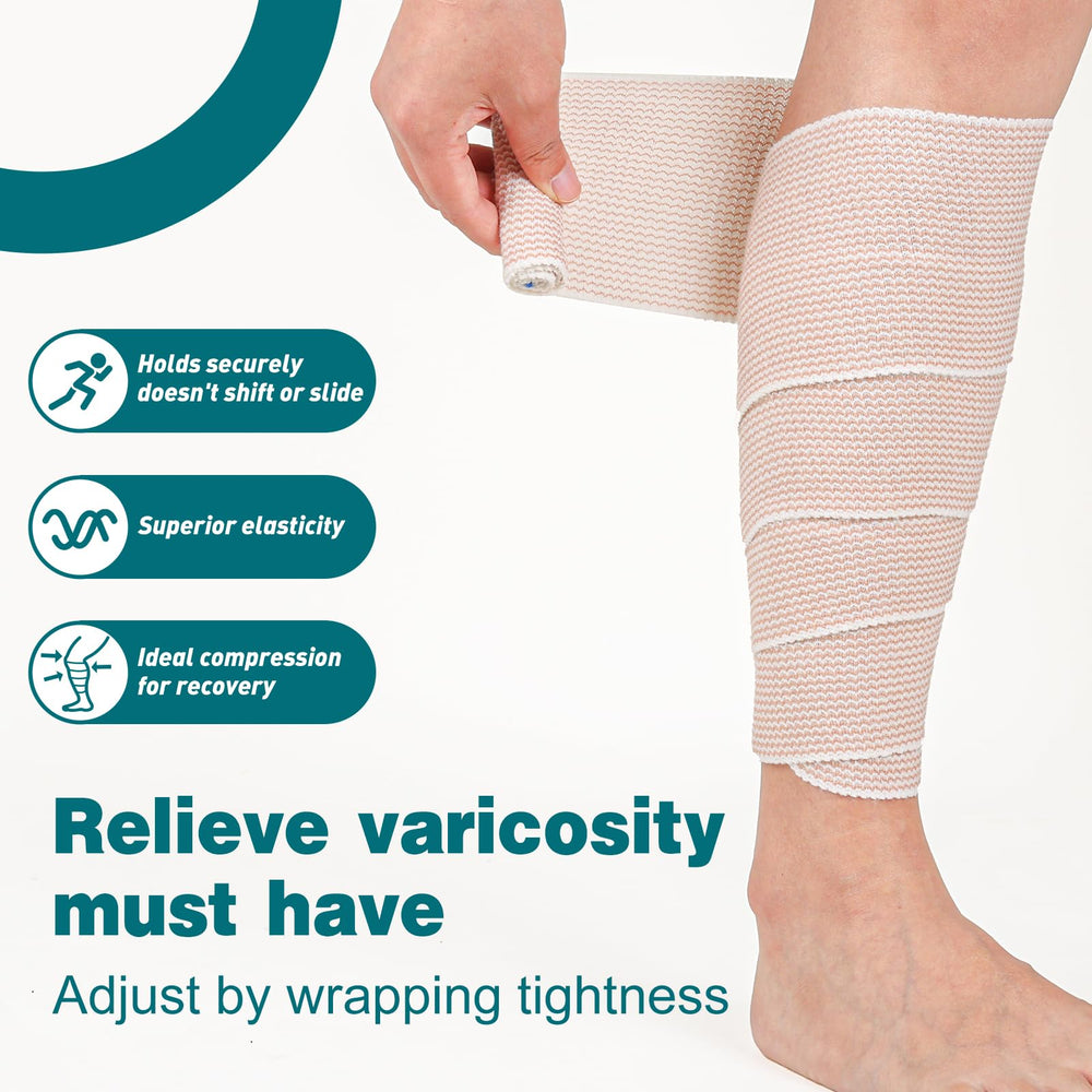AZEN Premium banda elástica para cuerpo, uso versátil en áreas múltiples.