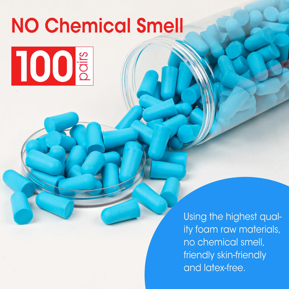 AZEN swimming ear plugs provide noise-cancelling protection during water activities