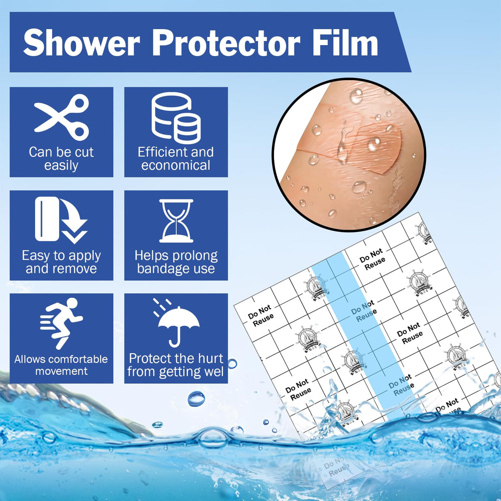 AZEN tattoo-care bandage acts as protective film during aftercare.