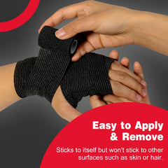 AZEN tattoo wrap grip protects healing tattoos with secure adhesion