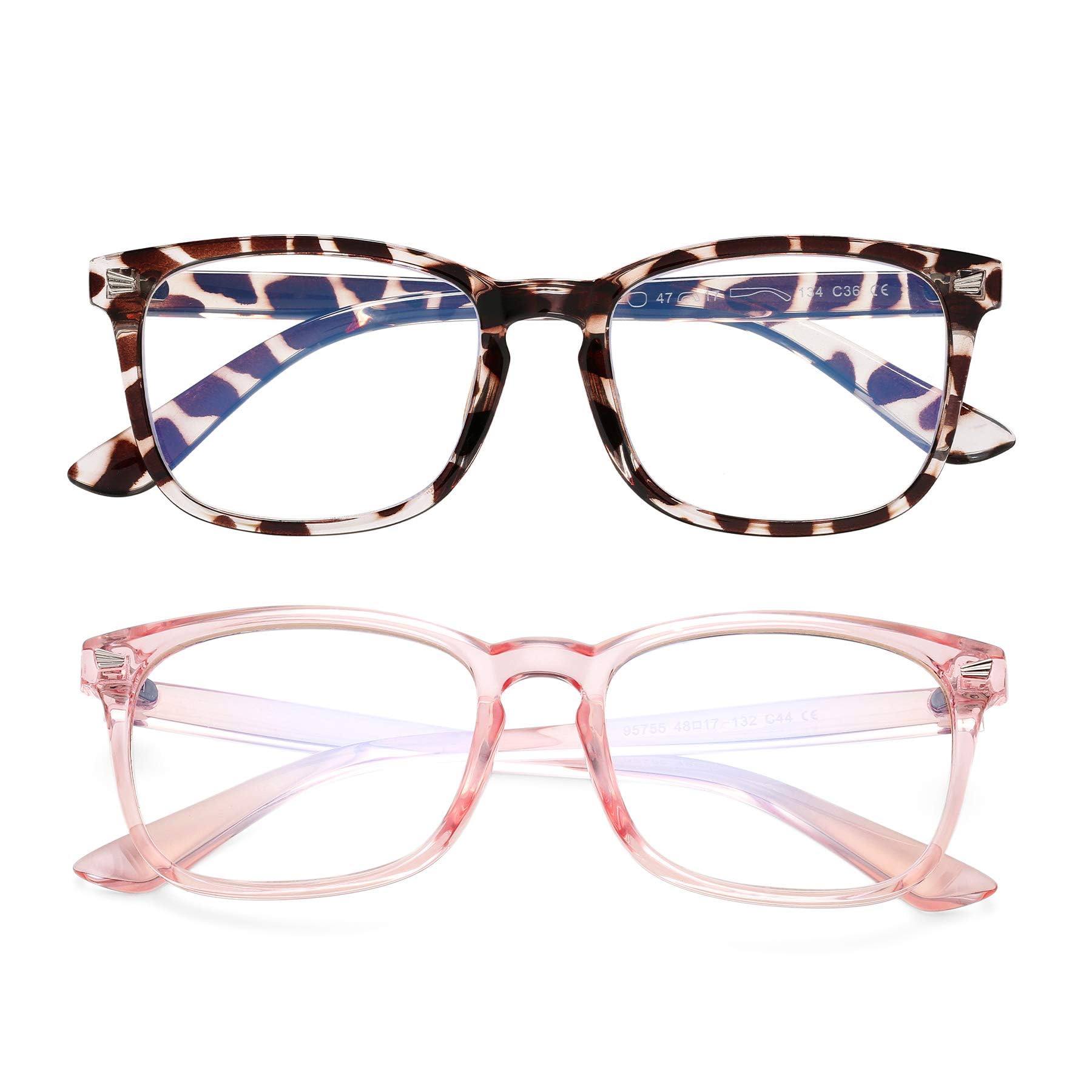 AZorb kids blue light glasses in pink offer lightweight comfort for long screen sessions.