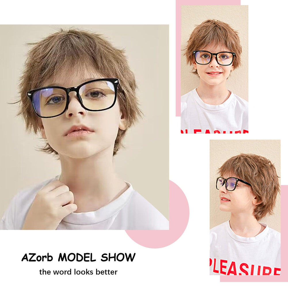 AZorb TR90 frame close-up showing ultra-light, flexible daily wear design.