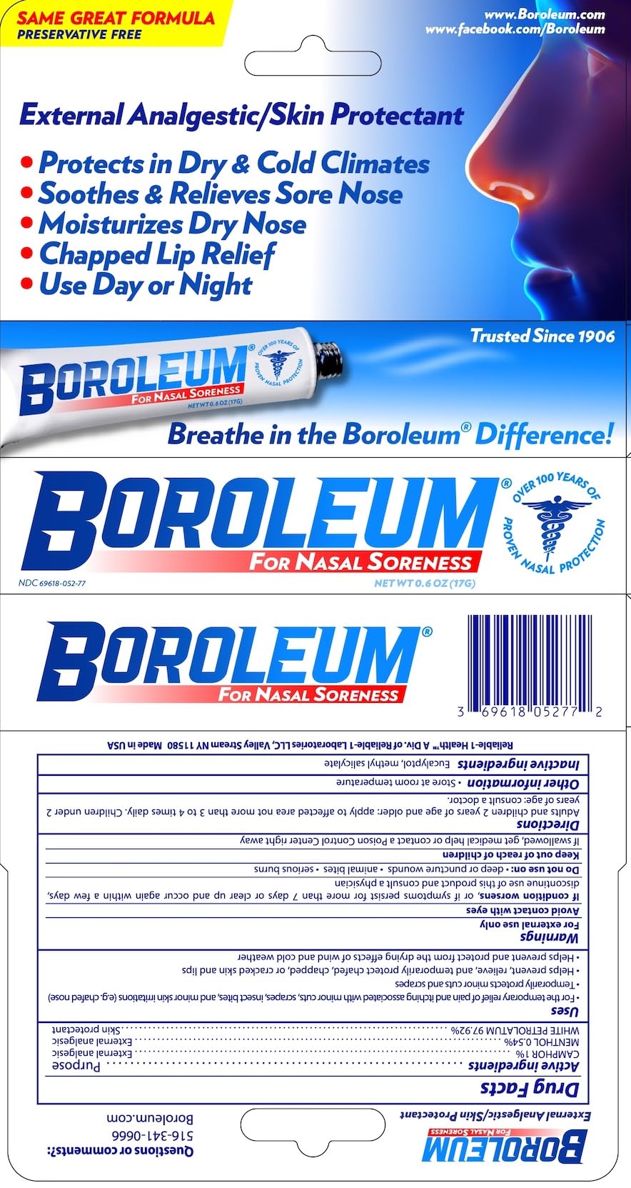 AZZUTORK Boroleum ointment 17g close-up texture; gentle protective layer
