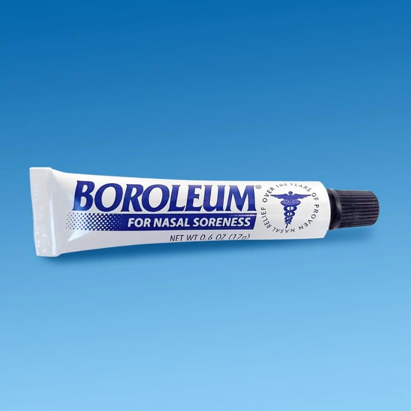 AZZUTORK Boroleum ointment 17g side view; easy grip and smooth application