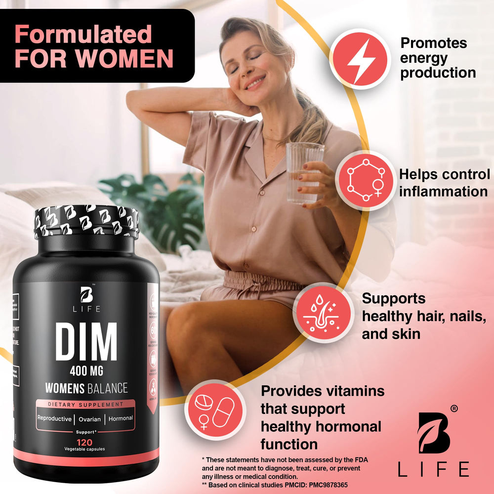 B Life Bioperine label indicates improved absorption for key ingredients.