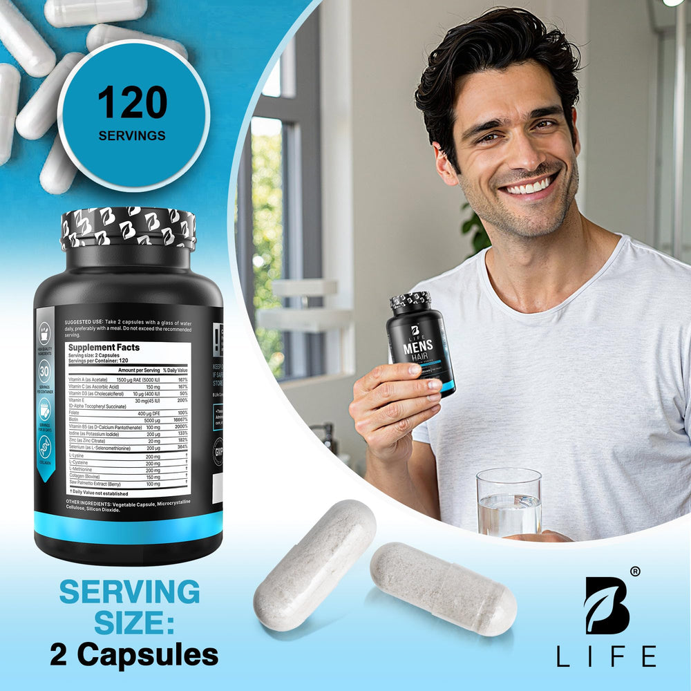 B Life daily dosage pack illustrates convenient, consistent capsule intake