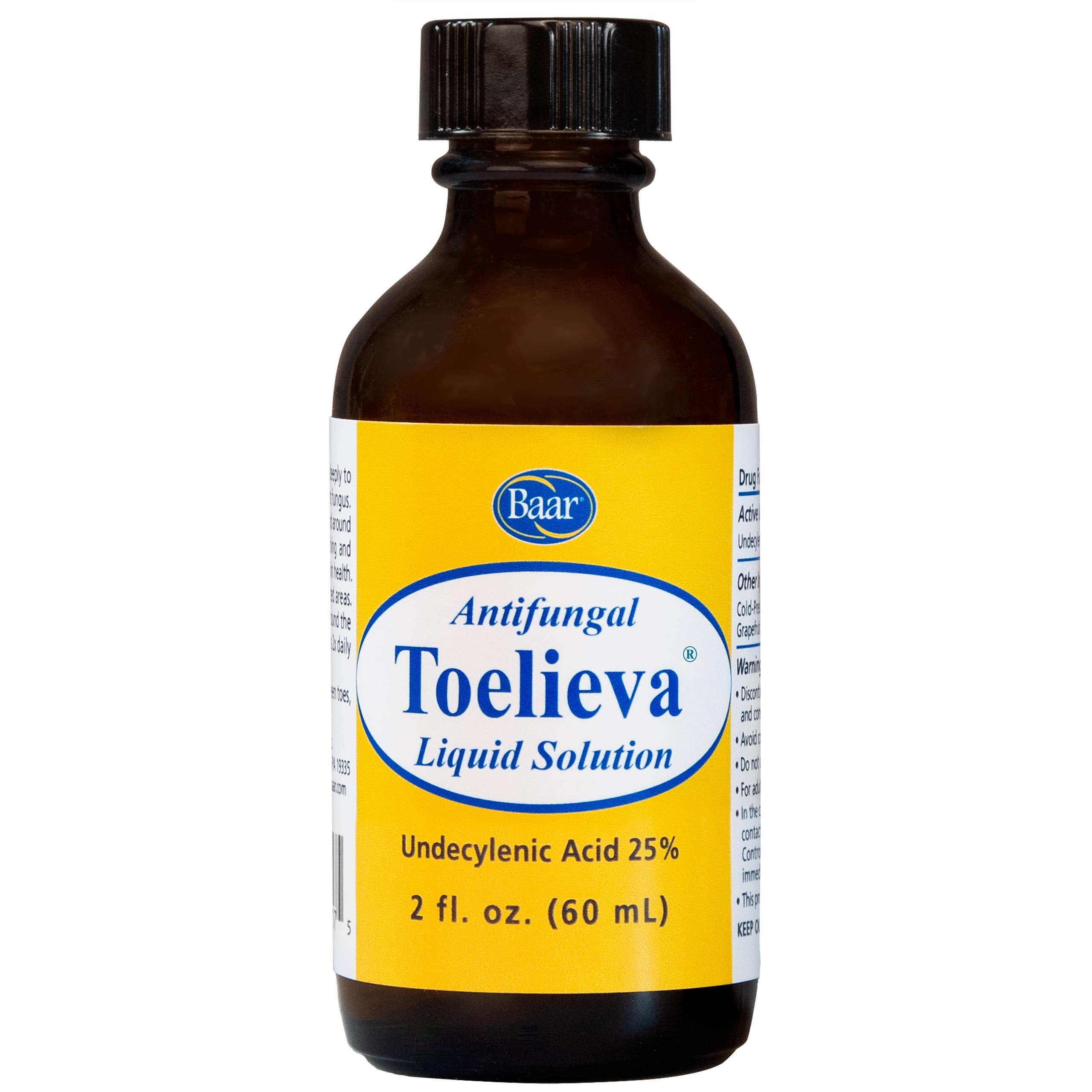 Baar Toelieva application brush for easy brush-on use around nails.