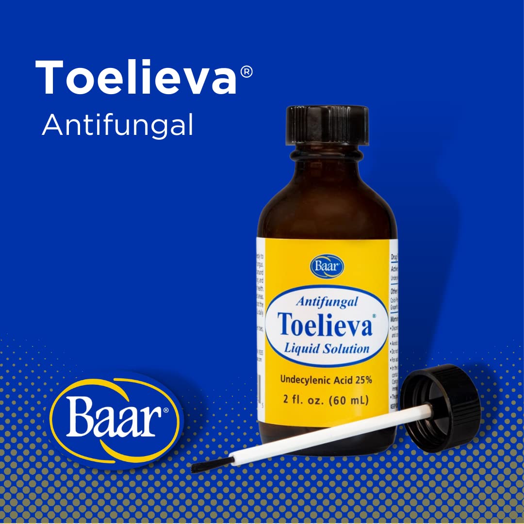 Close-up of cuticle-area application with Toelieva on damaged nails.