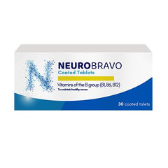 babaPACK Neurobravo bottle front view highlighting nerve support for daily wellness