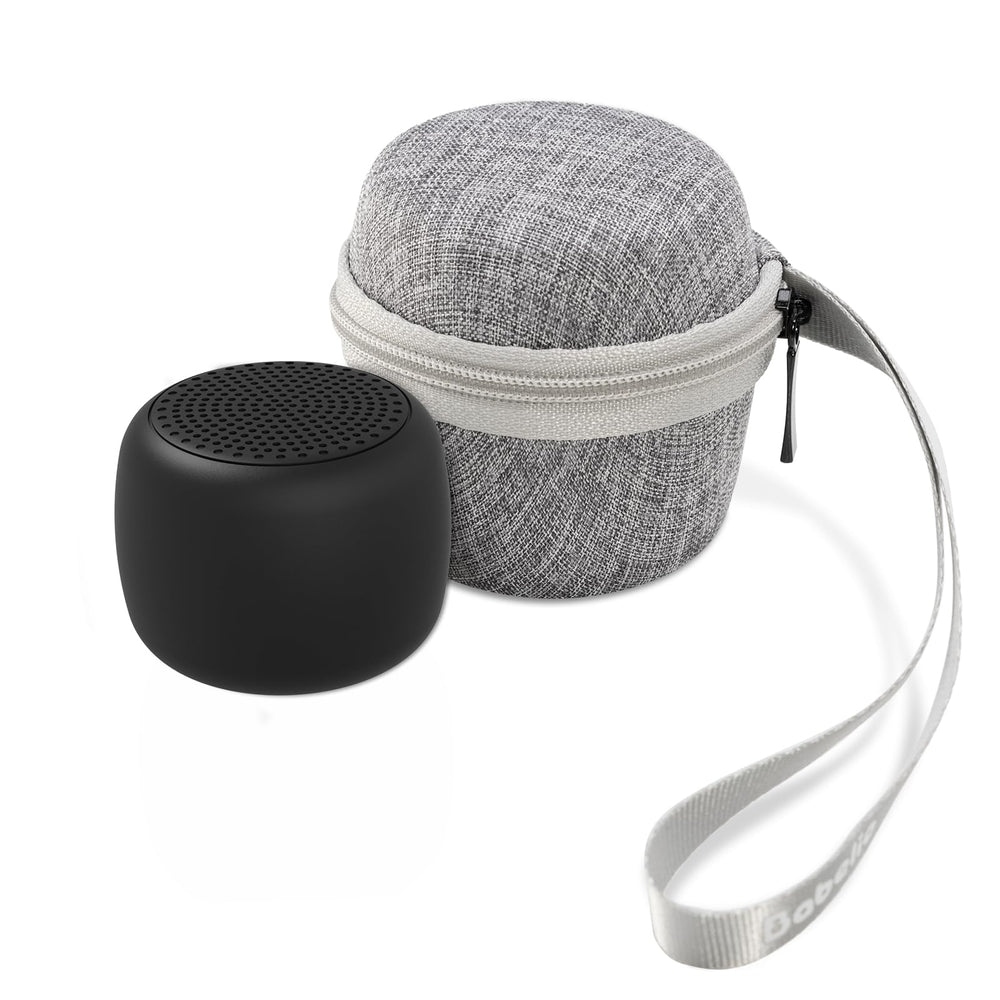 BABELIO case featuring hanging rope for easy carrying or storage.