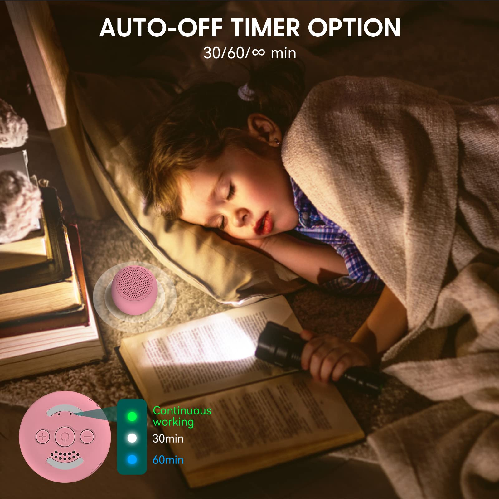 BABELIO on-the-go use case: pocket-size noise for babies and adults