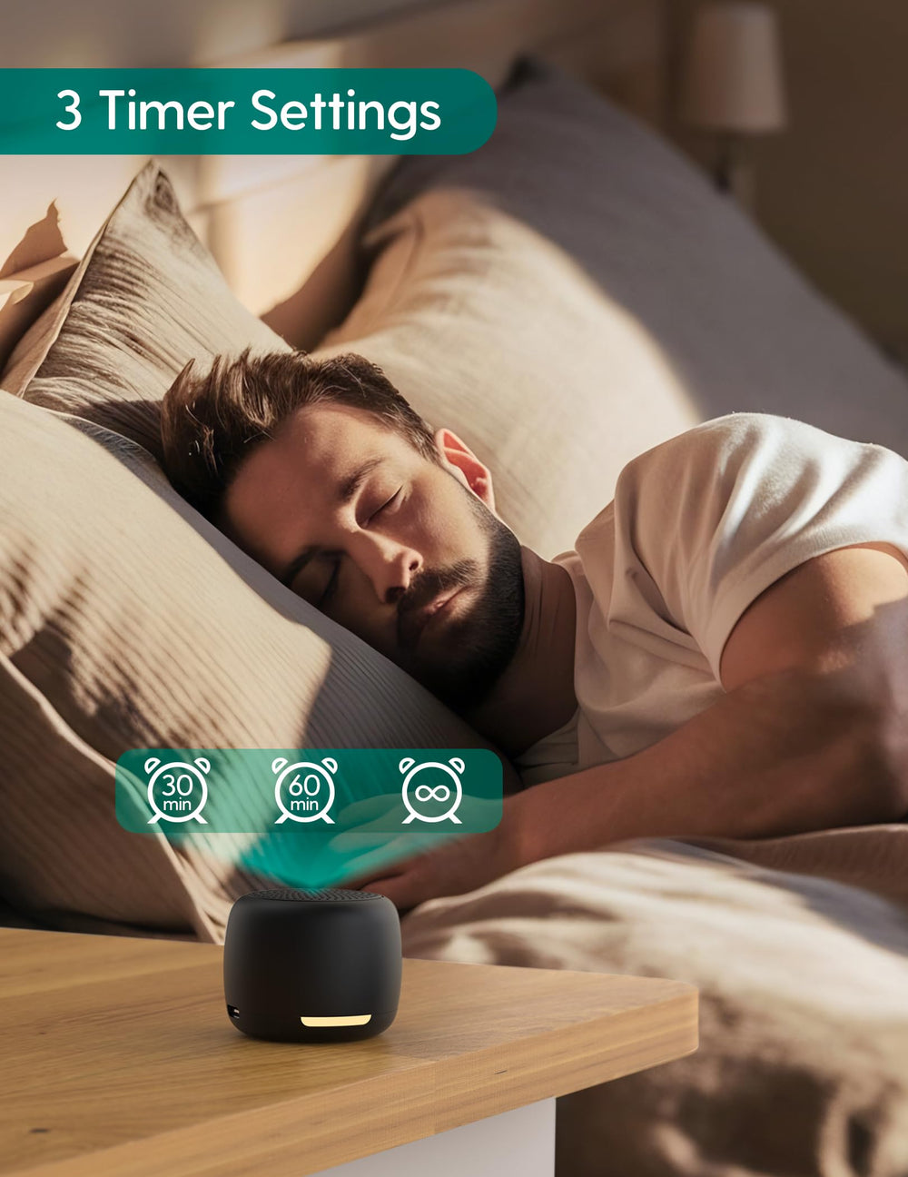 Babelio white noise sounds collection includes 15 soothing options for focus or rest