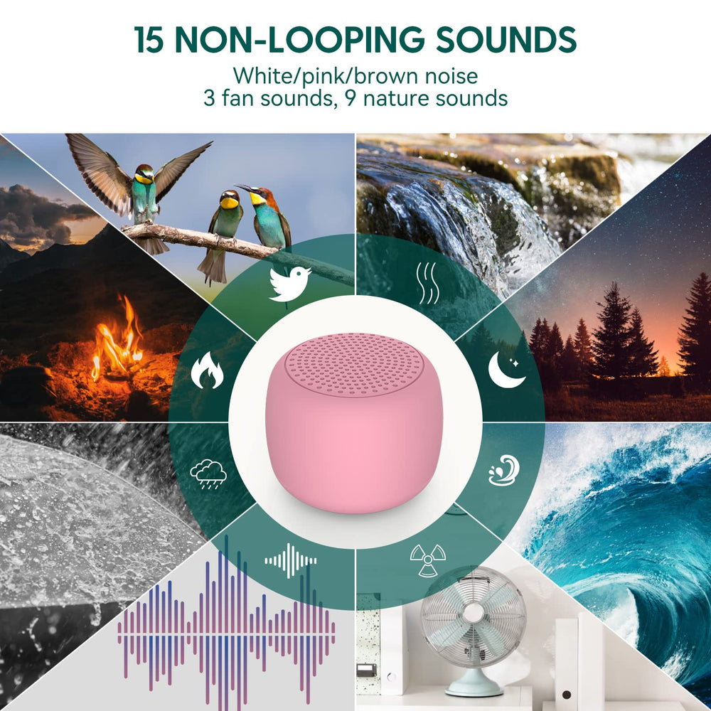 BABELIO white noise machine, timer indicators visible, perfect for bedtime routines
