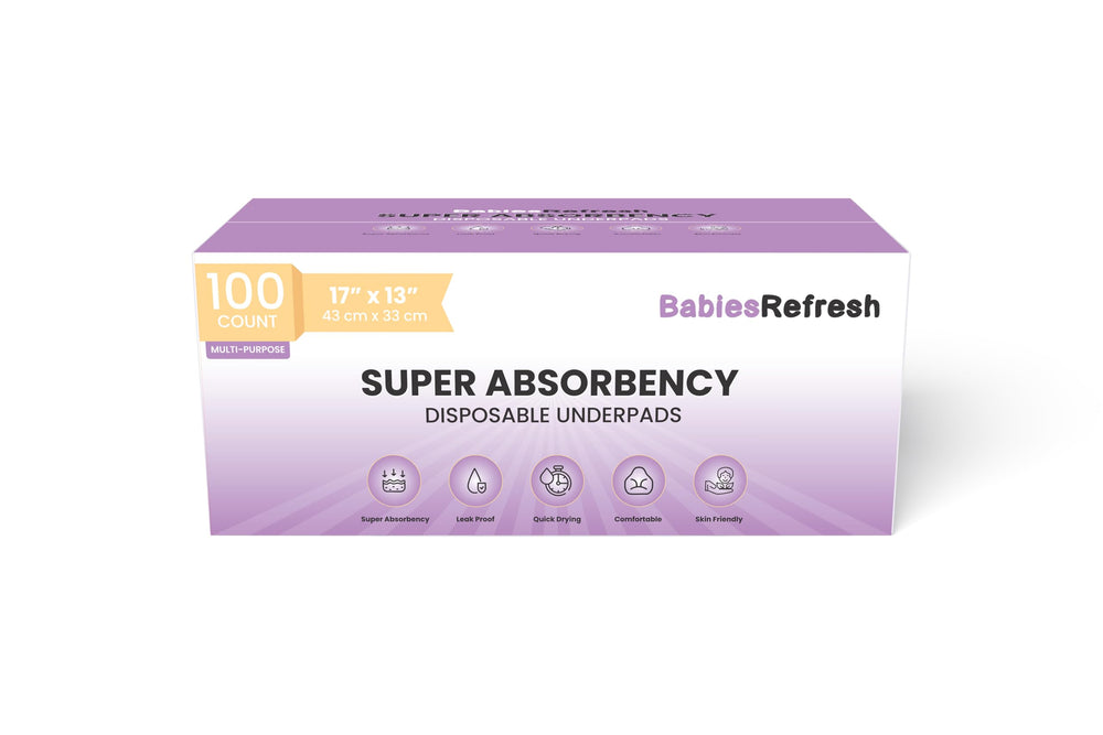 BabiesRefresh provides surface protection for beds and furniture during naps.