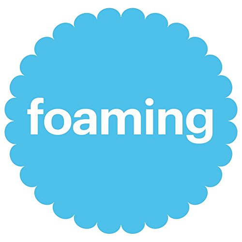 Moisturizing foam leaves hands comfortable after cleansing.