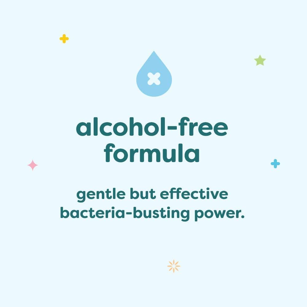 Cruelty-free not tested on animals badge on Babyganics product