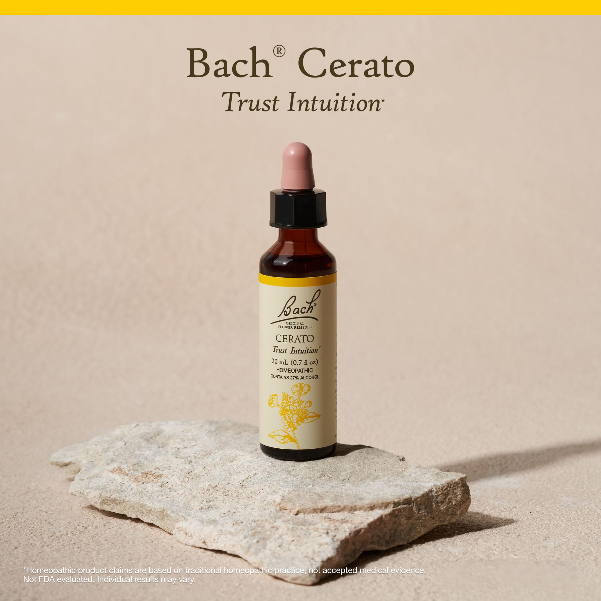 Bach Cerato customizable emotional wellness routine with multiple remedies