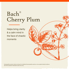 Cherry Plum drops under the tongue for quick, thoughtful responses.