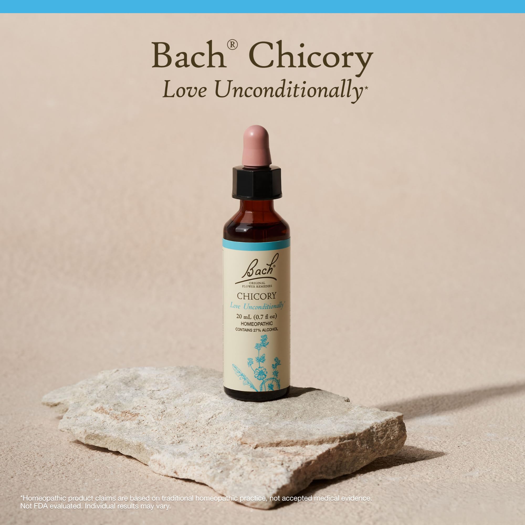Bach Chicory drops-under-tongue for flexible daily routines